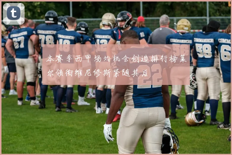 本赛季西甲场均机会创造排行榜莱尔领衔维尼修斯紧随其后